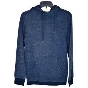 Pact Organic Cotton‎ Hoodie Wmn XS Navy Blue Pullover Kangaroo Pocket Sweatshirt